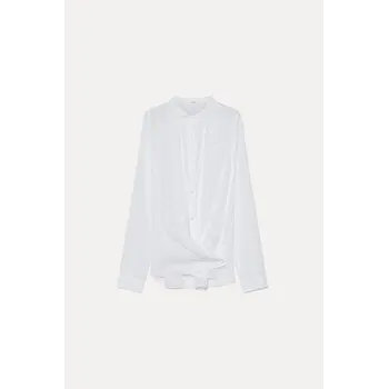 Pomandère blouse in white