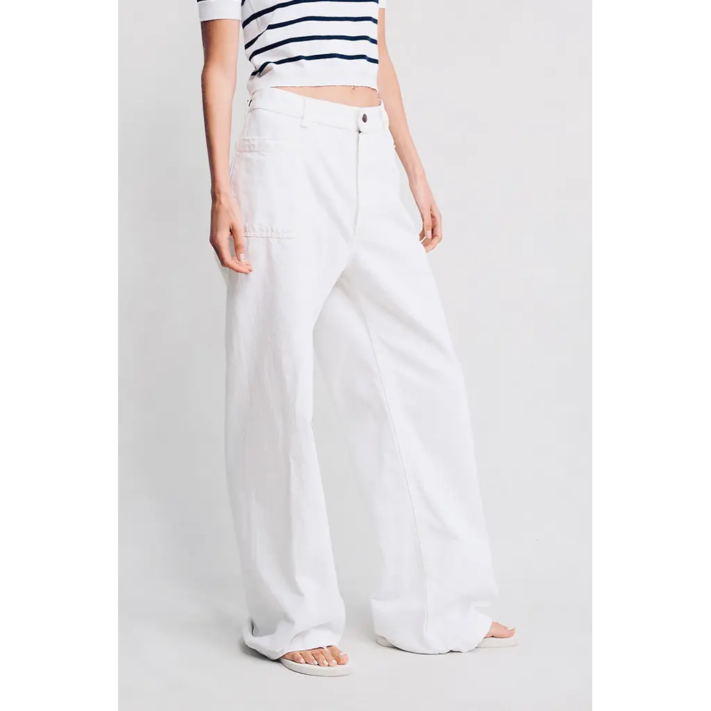 Denimist jeans Deck Pant in white wash