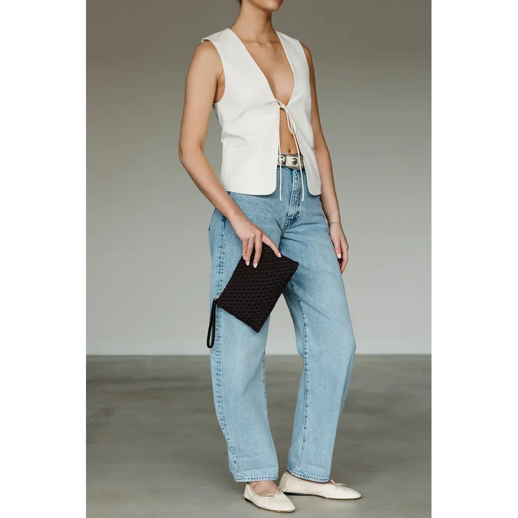 Marrea clutch in espresso yourself