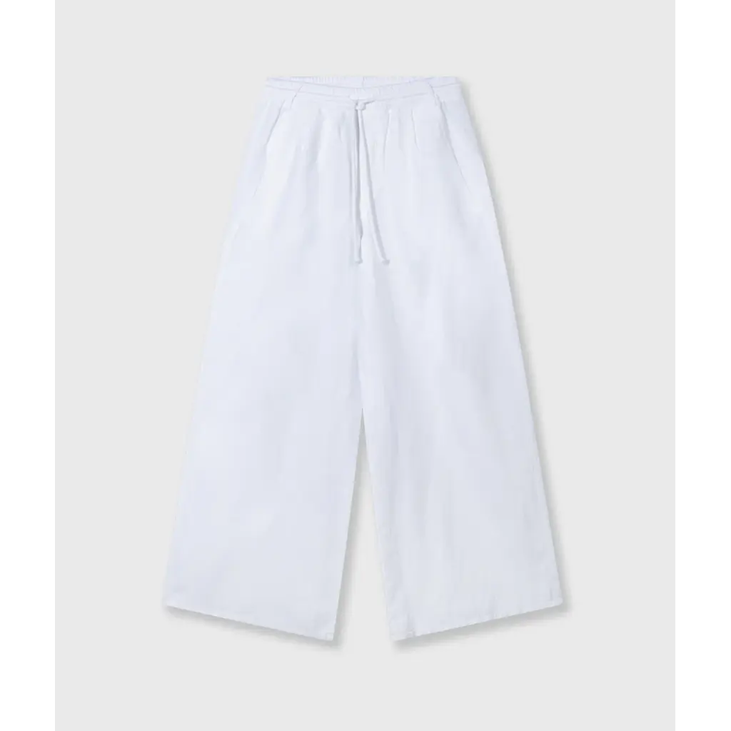 10 Days broek Cotton Linen in white