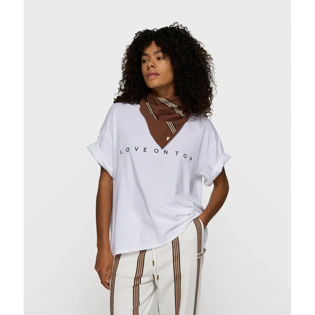 10 Days Love Tee in white