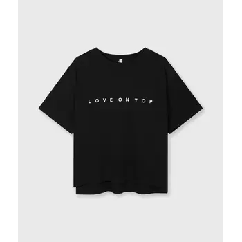 10 Days love t-shirt black
