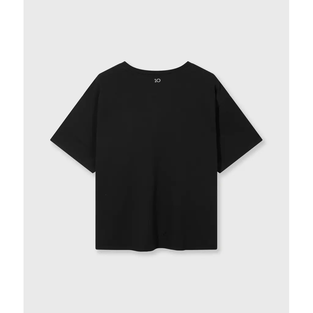 10 Days Love Tee in black