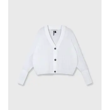 10 Days v-neck vest in white