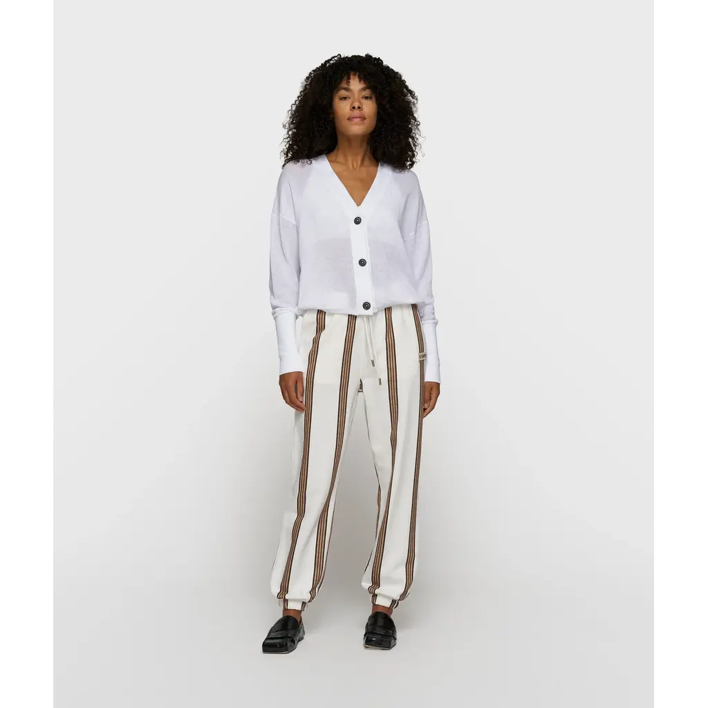 10 Days V-Neck Cardigan in white