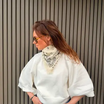 Studio Lavendel bandana ecru