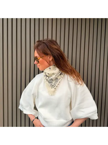Studio Lavendel bandana ecru