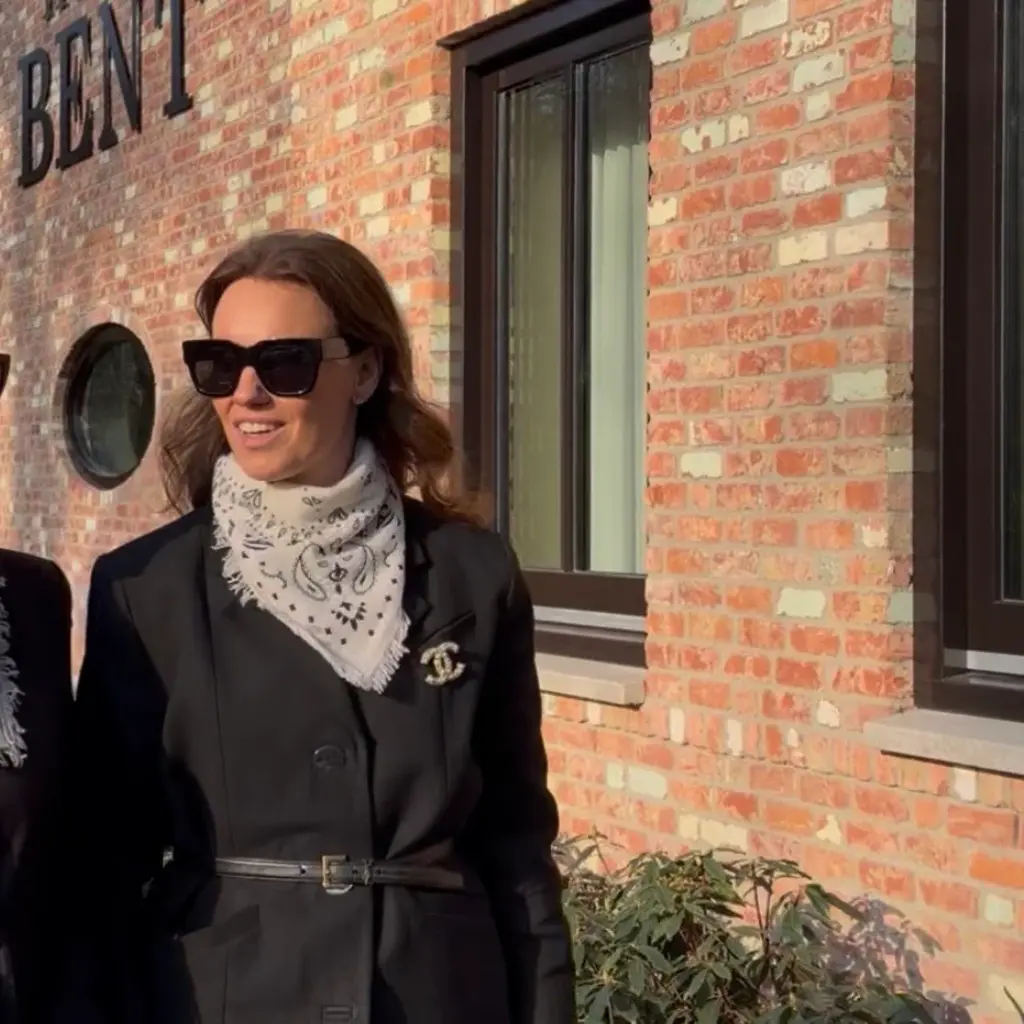 Studio Lavendel bandana in ecru