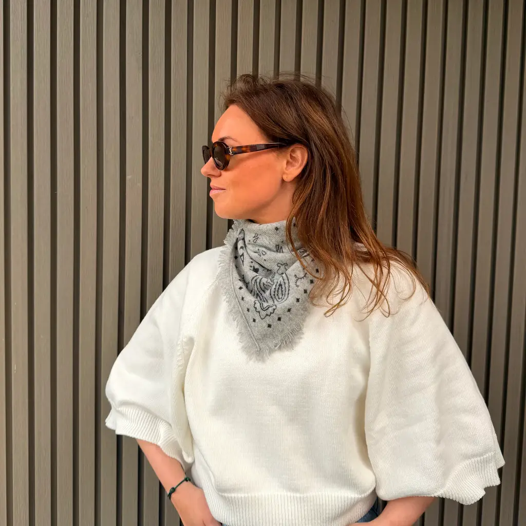 Studio Lavendel bandana in grey