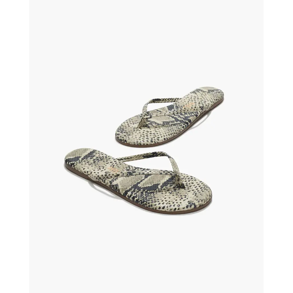 TKEES slipper Studio Exotic in sandsnake