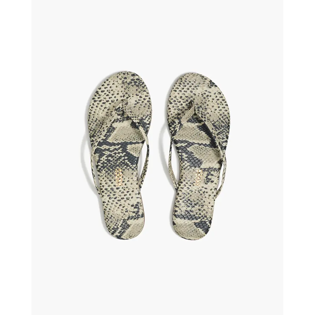 TKEES slipper Studio Exotic in sandsnake