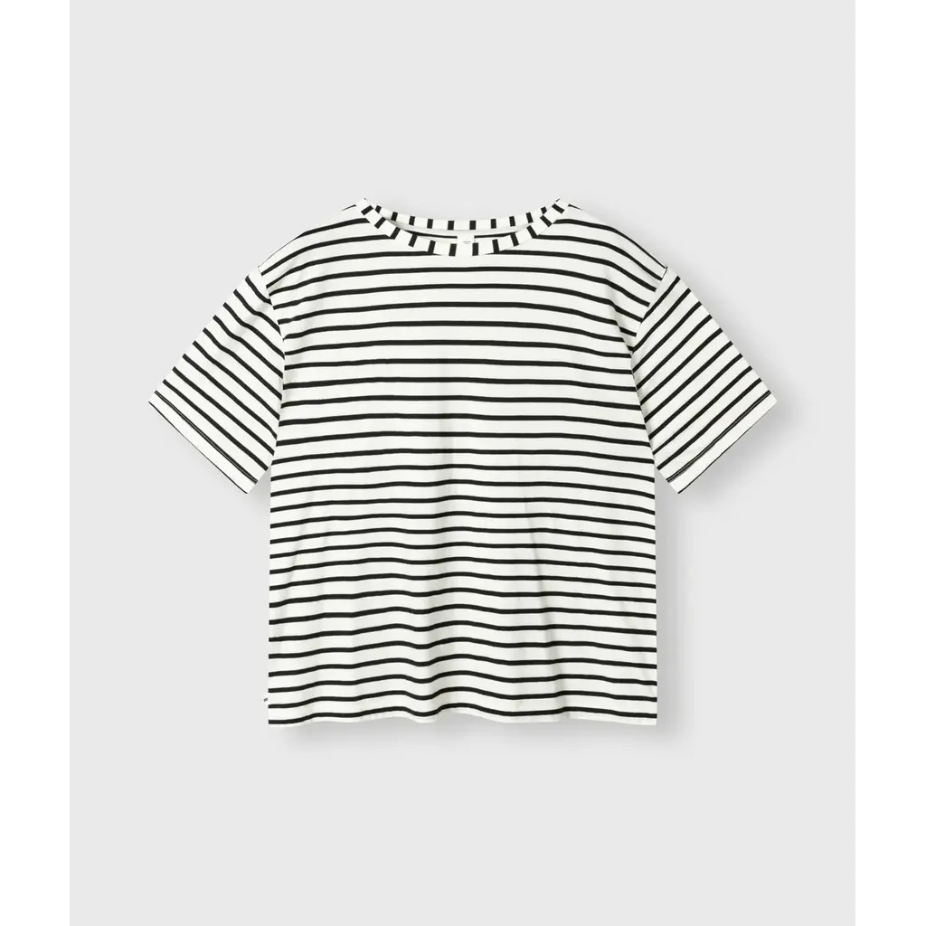 10 Days The Tee Stripes in white/black