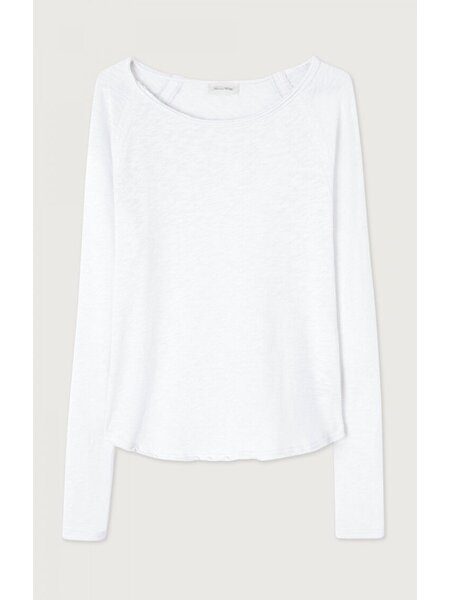 American Vintage t-shirt in blanc