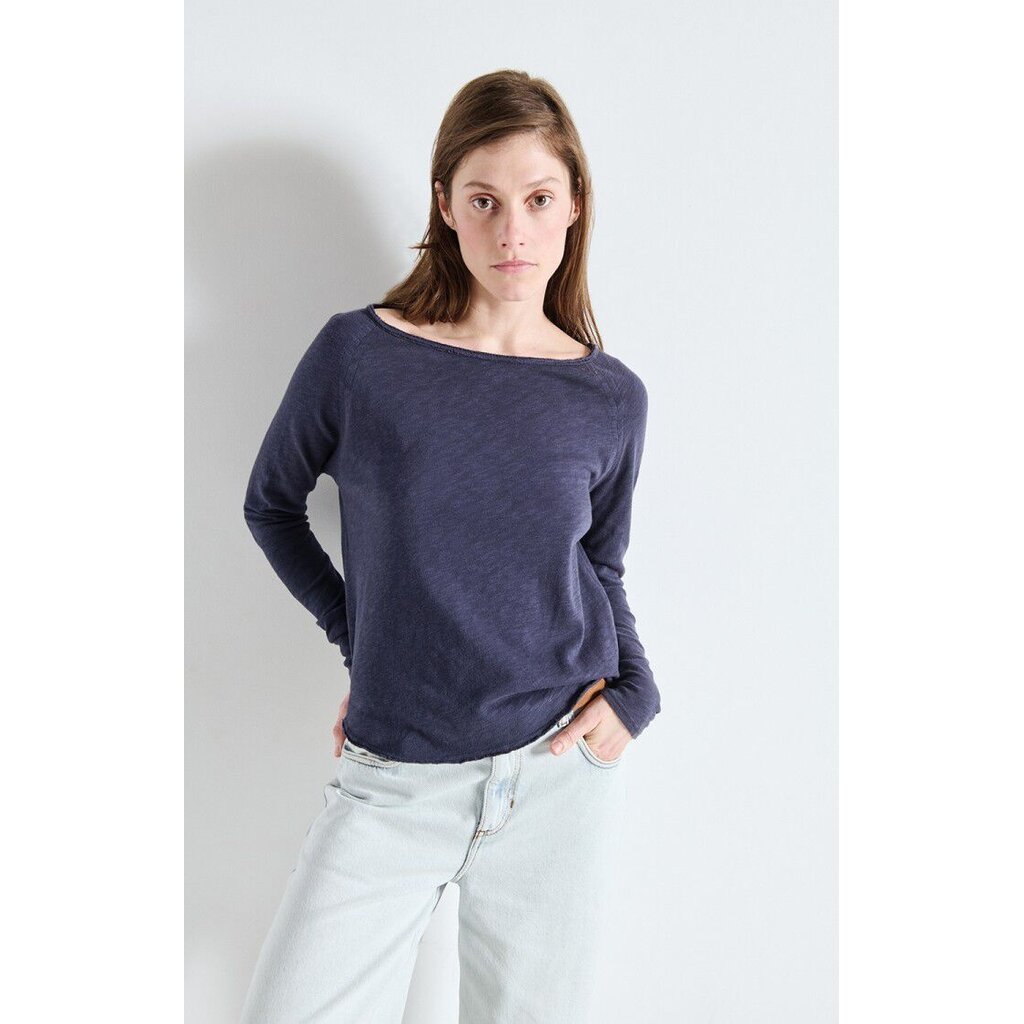 American Vintage t-shirt SON31GE26 in navy blue