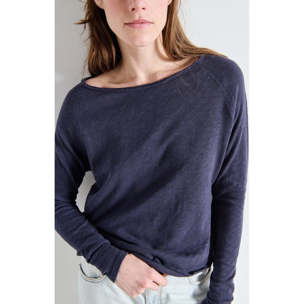 American Vintage t-shirt SON31GE26 in navy blue