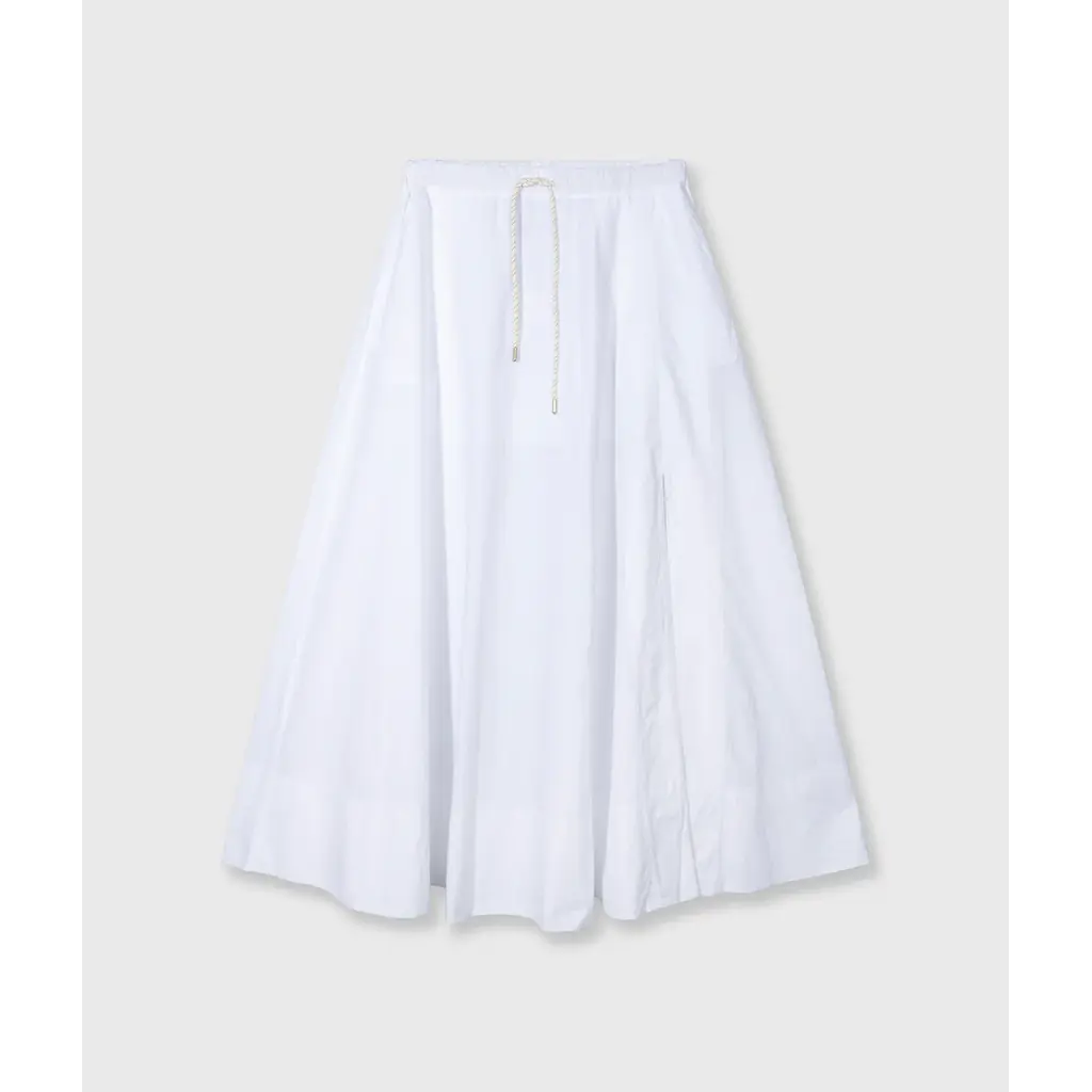 10 Days Skirt Poplin in white