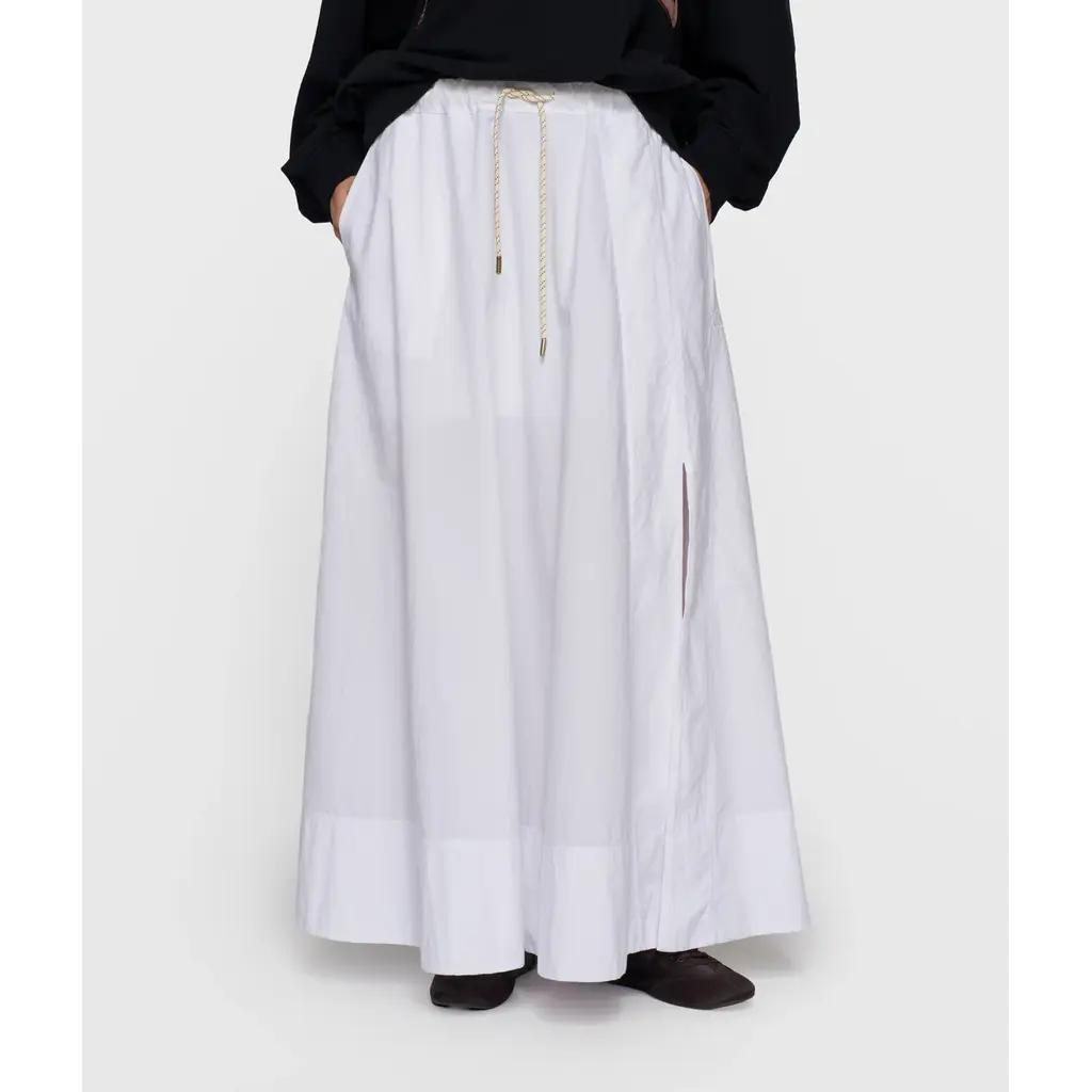 10 Days Skirt Poplin in white