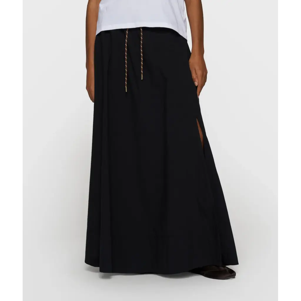 10 Days Skirt Poplin in black
