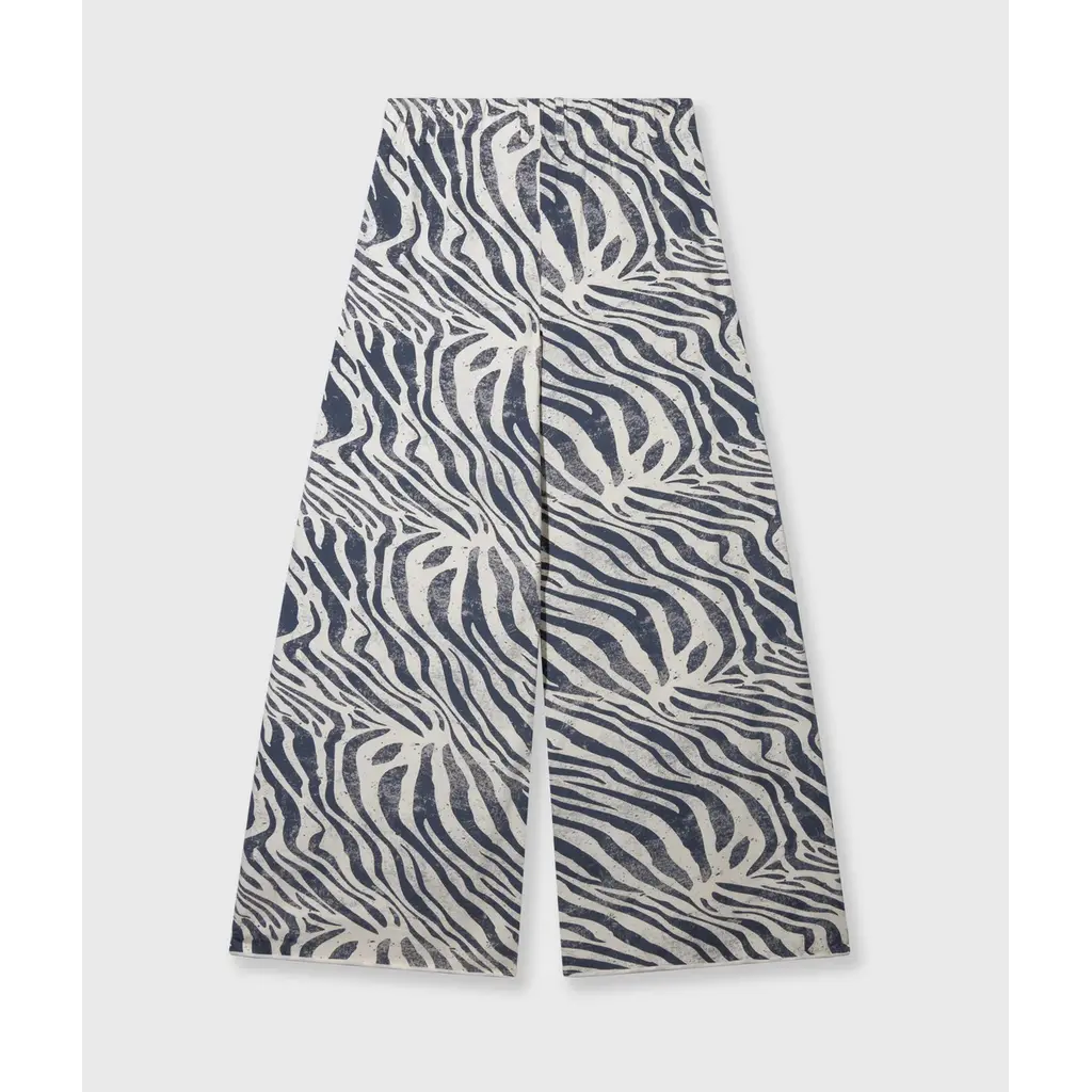 10 Days Wide Jogger Zebra in light vanilla