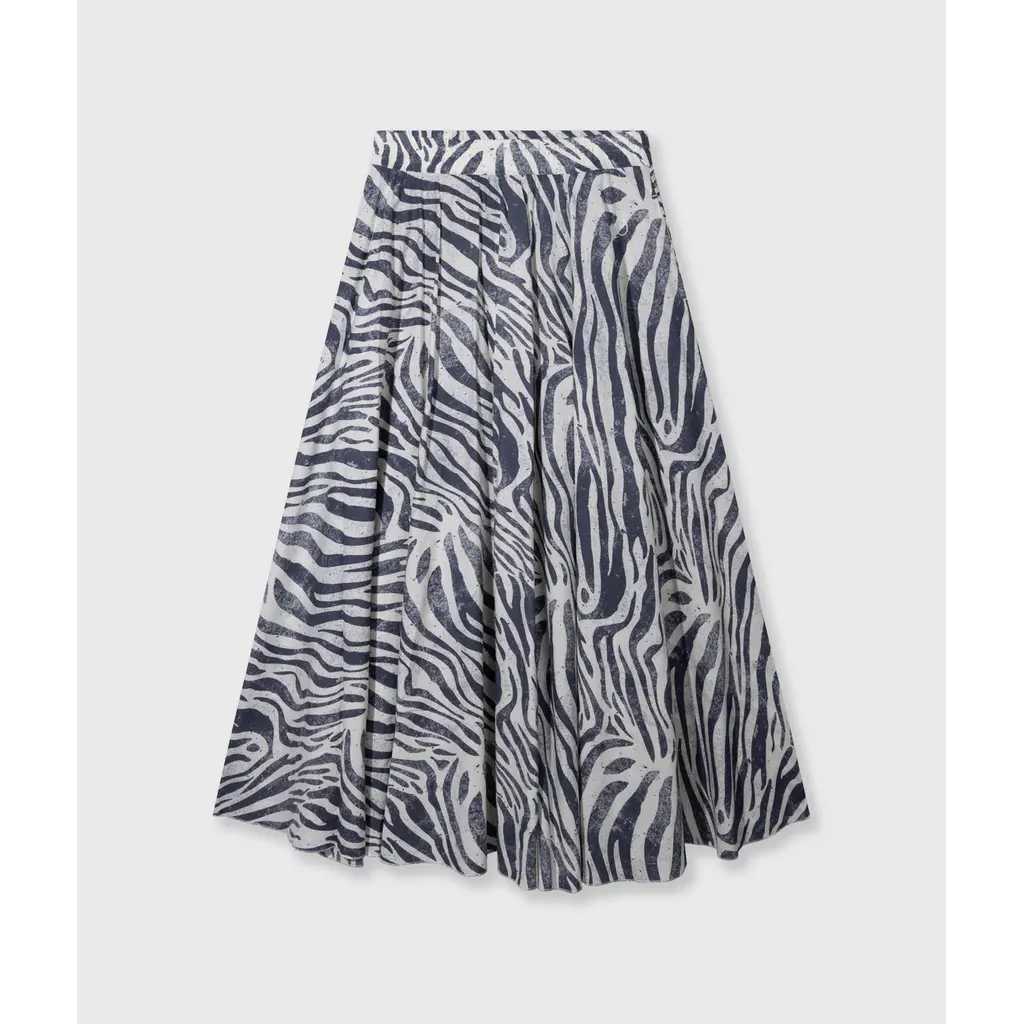 10 Days Wide Skirt Zebra in light vanilla