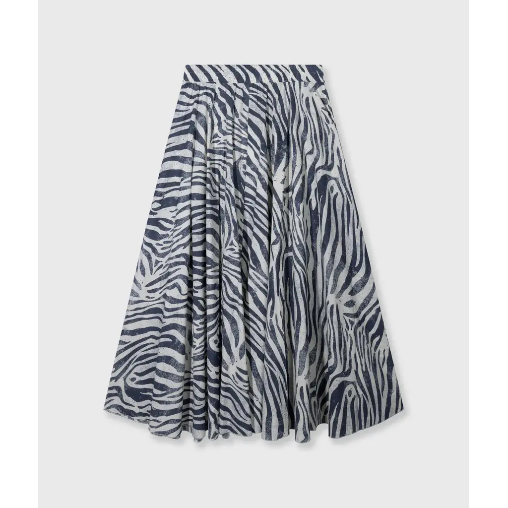 10 Days Wide Skirt Zebra in light vanilla