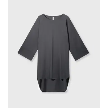 10 Days logo dress steel blue