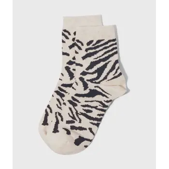 10 Days sokken zebra soft white melee