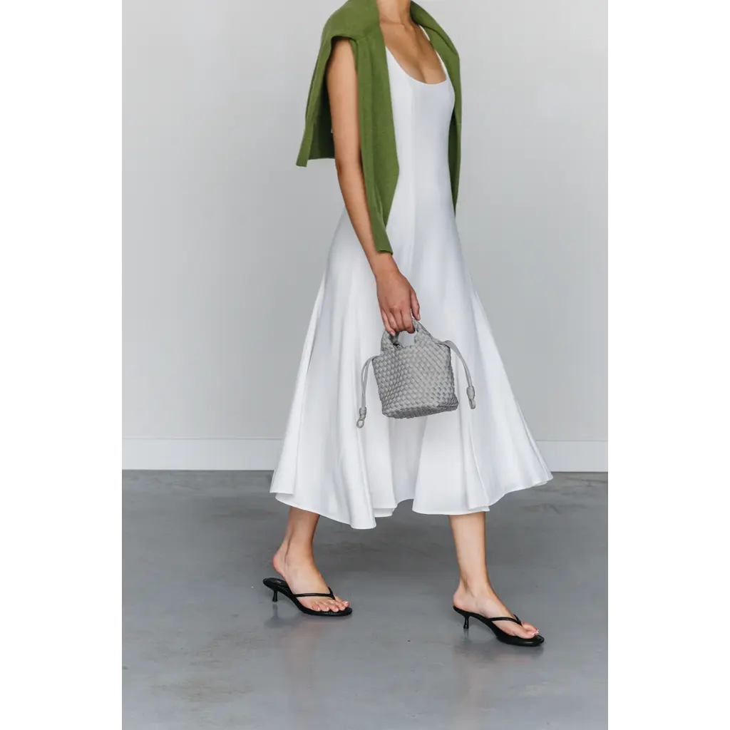 Marrea Mini tas in silver seashell