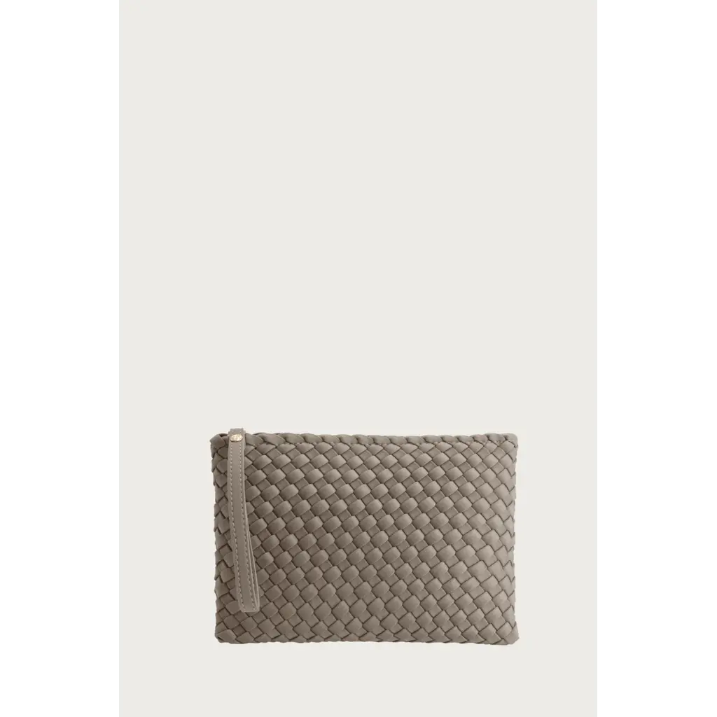 Marrea Clutch in taupe secret