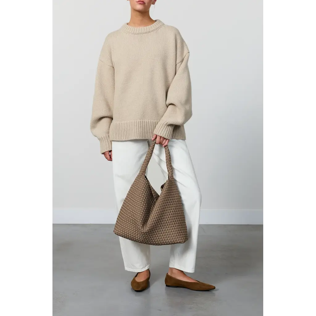 Marrea Bucket Large in taupe secret