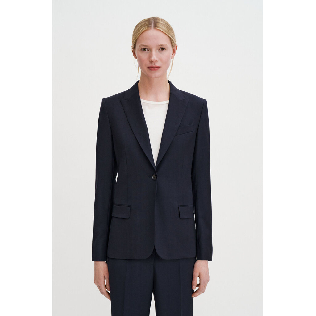 Filippa K Sasha Cool Wool Blazer in dark navy