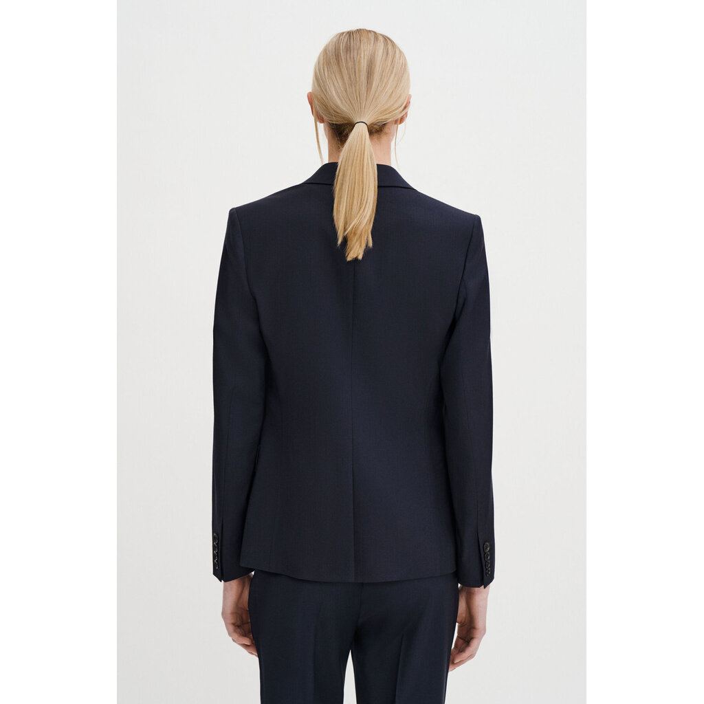 Filippa K Sasha Cool Wool Blazer in dark navy