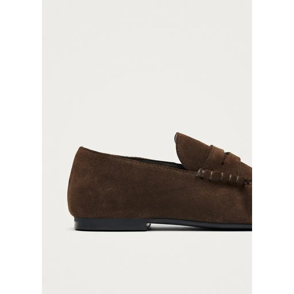 Alohas Aven Loafer in suède brown