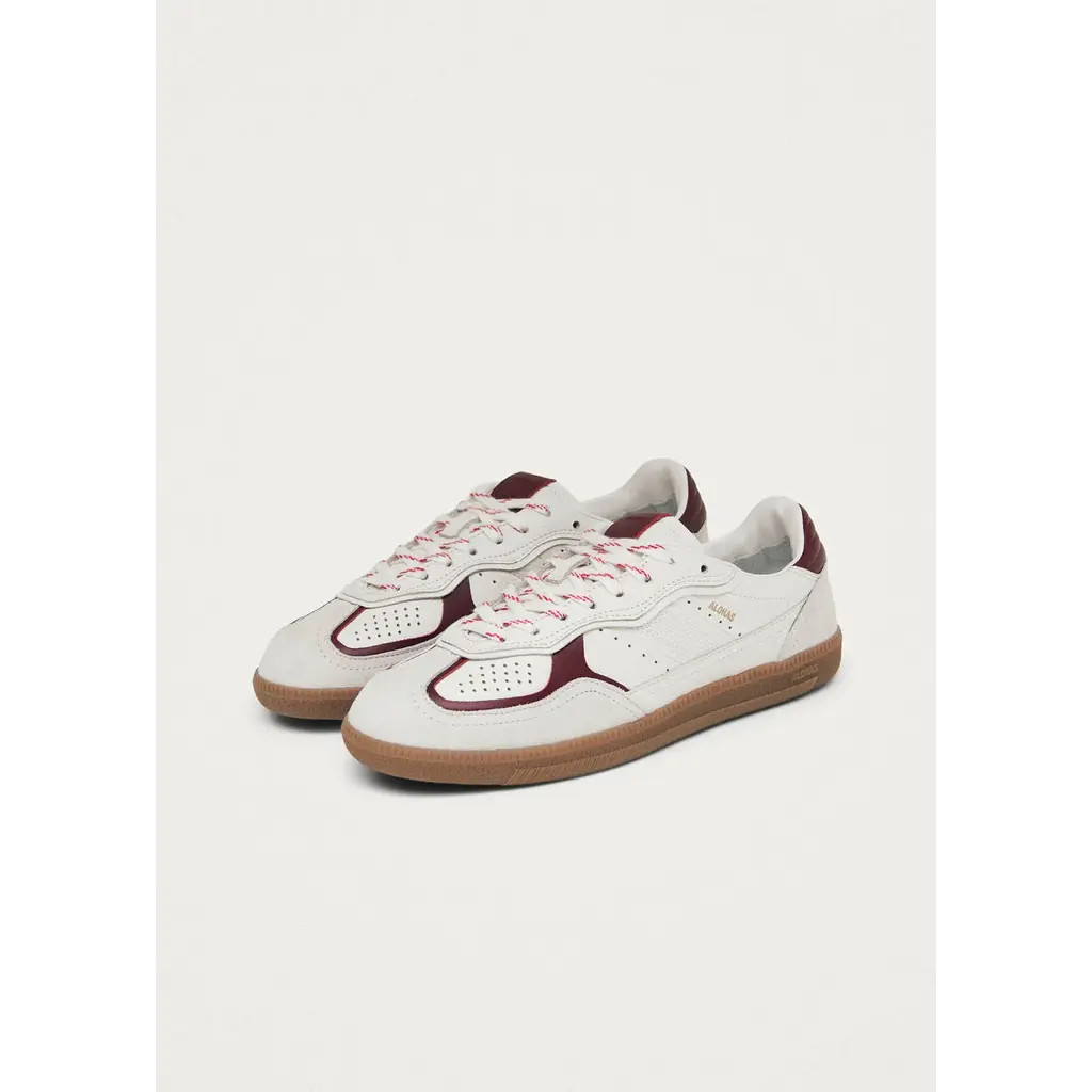 Alohas sneaker TB 490 Rife in grain white burgundy
