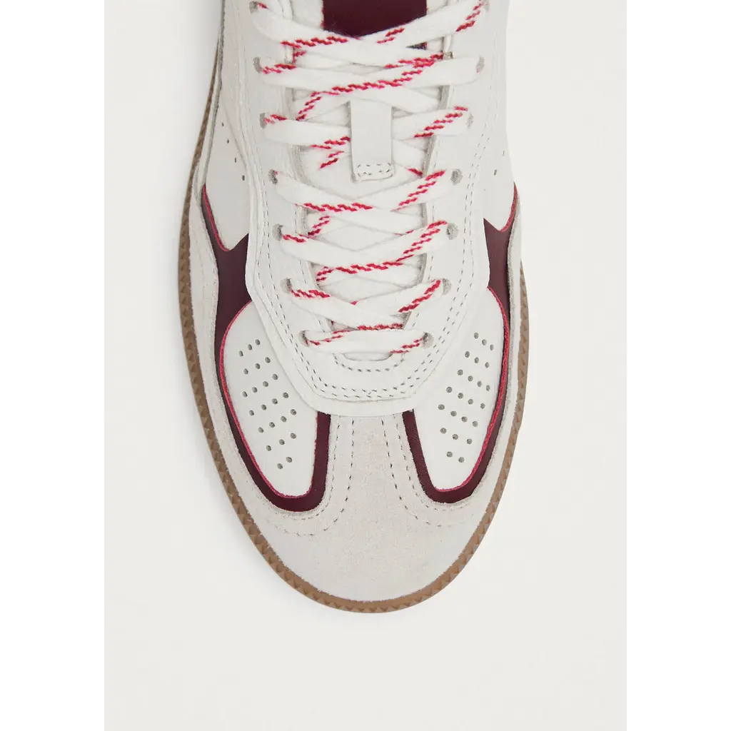 Alohas sneaker TB 490 Rife in grain white burgundy