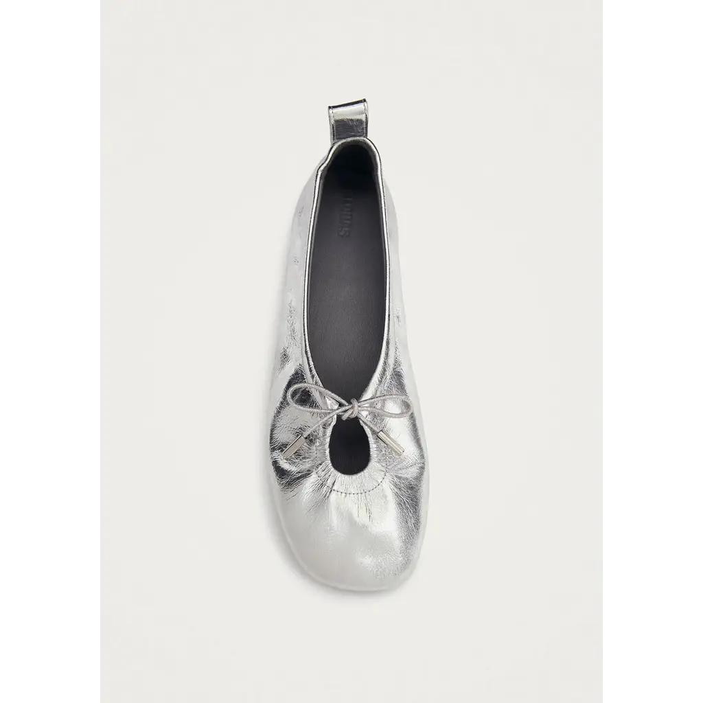 Alohas ballerina Rosalind in shimmer silver