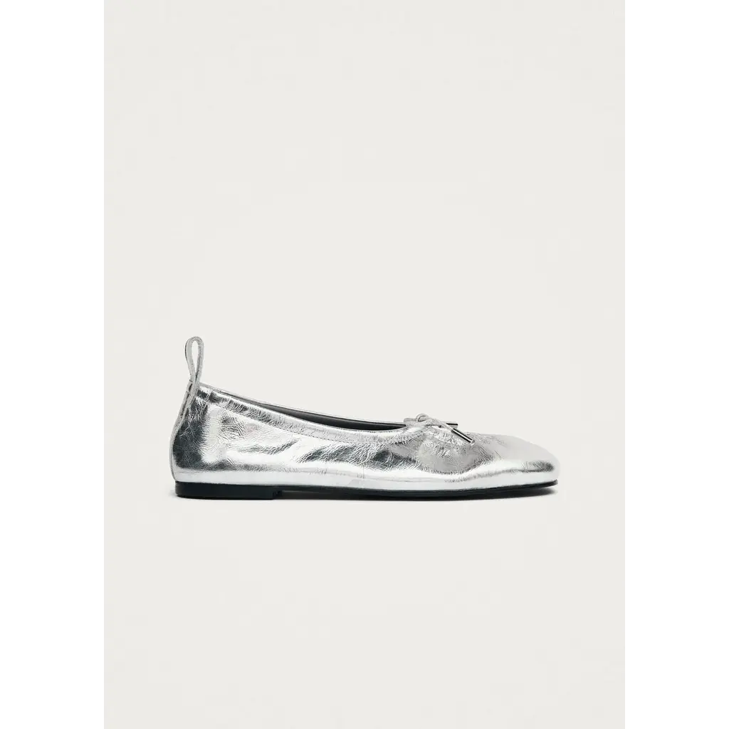 Alohas ballerina Rosalind in shimmer silver