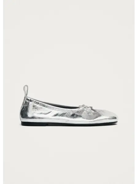 Alohas ballerina Rosalind in shimmer silver