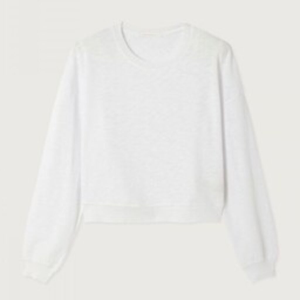 American Vintage t-shirt SON02IGH26 in blanc