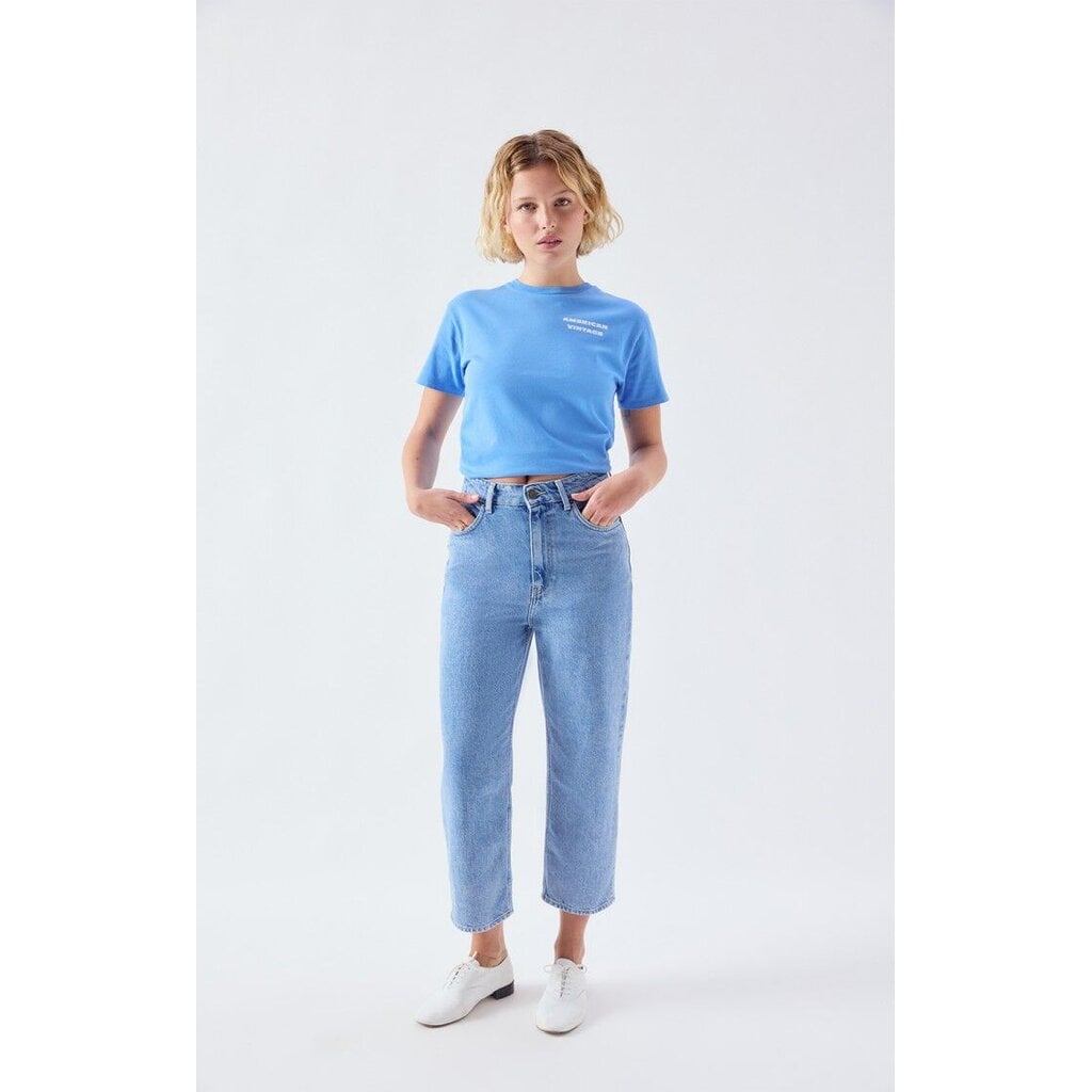 American Vintage broek JOY11MH26 in authentic stone