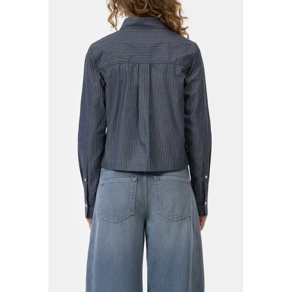 CLOSED cropped blouse C94375-22L in dark night