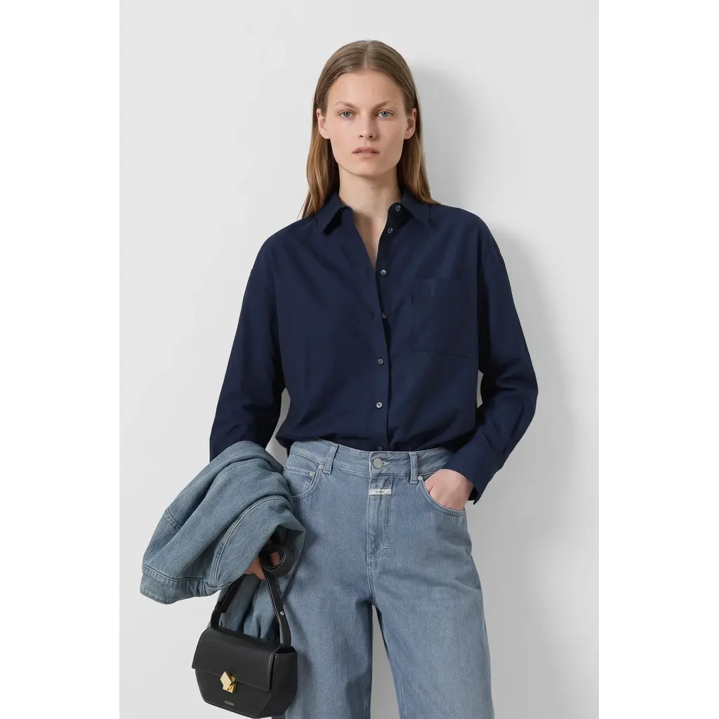 CLOSED blouse  C94240-24P in dark night