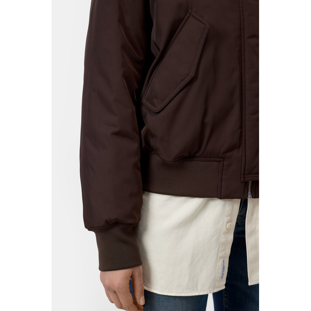 CLOSED C97777-69S Blouson Jacket in mahogany