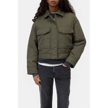 CLOSED bomber cypress green