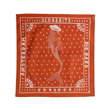 Old Habits Die Hard katoenen bandana little mermaid