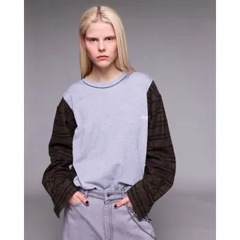 Johny shirt Maria grey/green