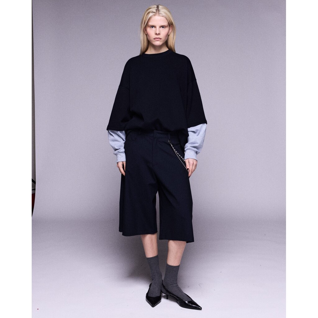 Johny sweater Amy in navy/grey