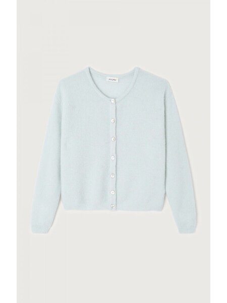 American Vintage vest in givre chine