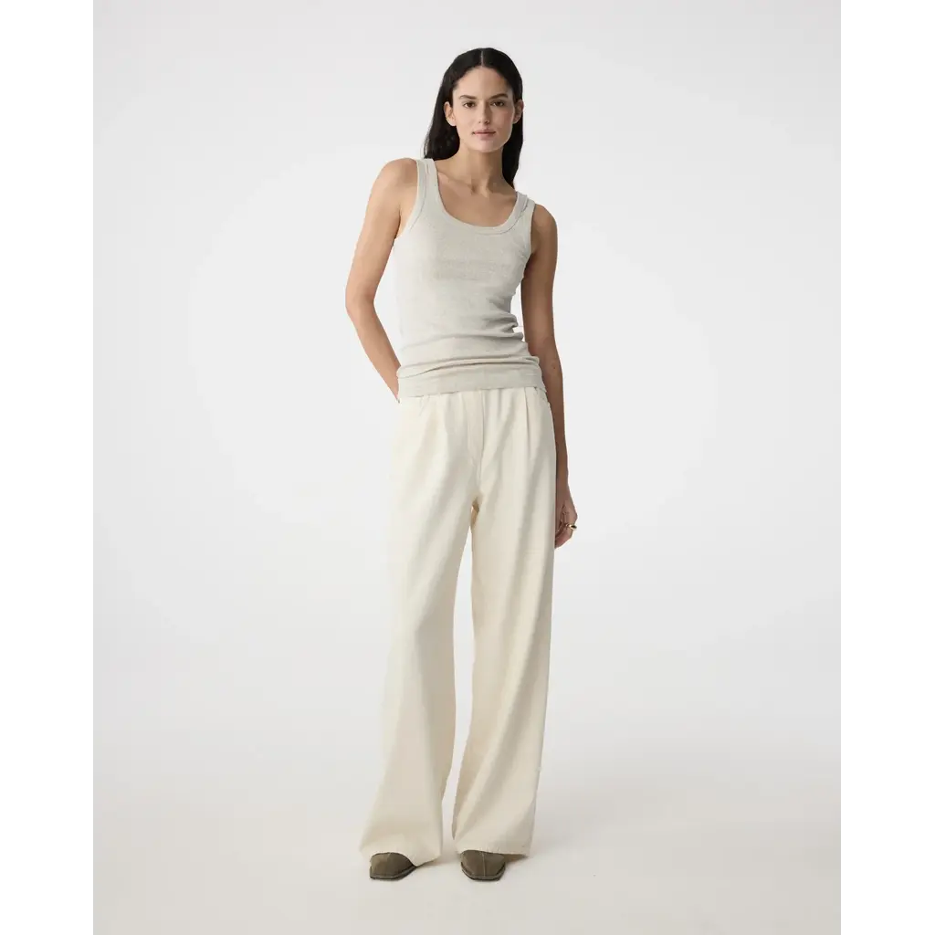 Knit-ted Evi Top in grey melange