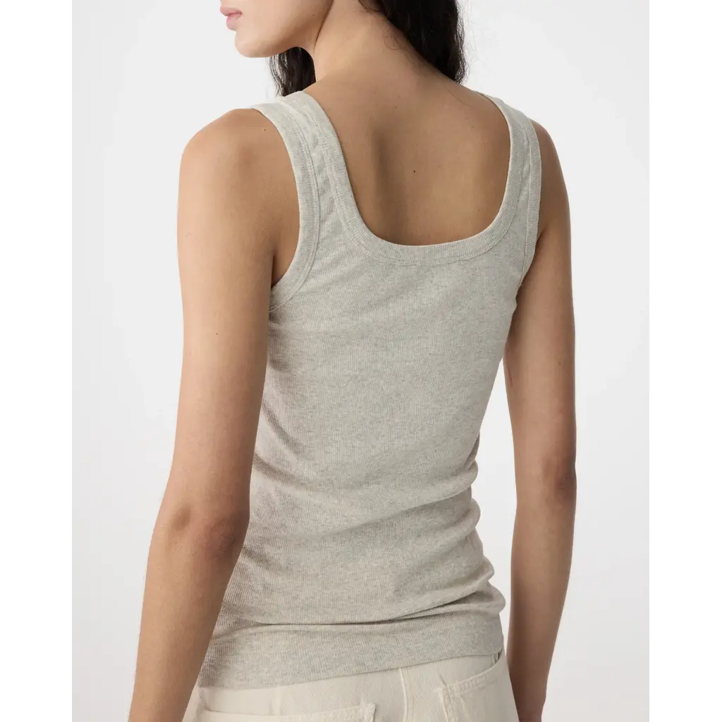 Knit-ted Evi Top in grey melange
